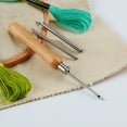 thumbnail image 4 of Punch Needle Tool Kit DIY Embroidery Stitch Tool Needle Threader Punch Needle Embroidery Poking Cross Stitching Tools Knitting, 4 of 11