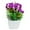 A, variant on Sunxin Artificial Flowers Fake Flower Pendant Floor Flower Potted Plant Desktop Decoration Bonsai, 1 Pot of Artificial Flowers (Please Specify "Package Included" in Your Order Notes)