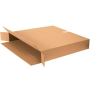 Office Depot® Brand FOL Flat-Panel TV Boxes, 42"H x 8"W x 70"D, Kraft, Pack Of 5