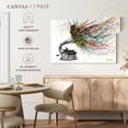 thumbnail image 5 of Elephant Stock Radical Rhapsody Wall Art - Horizontal Canvas Wall Art - Living Room Wall Decor - Music Canvas - Gray And Gold Decor By Ashvin Harrison - 12" x 8", 5 of 8
