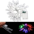 thumbnail image 5 of LINLIN Photo String Lights, 3m/9.8ft 20 LED Photo String Lights Battery Operated for Home/Party/Christmas Decor, 5 of 6