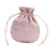 thumbnail image 4 of Bolsa de joyería con cordón, regalos de fiesta, organizador de joyas, bolsa de regalo de terciopelo Rosa claro 75x95cm, 4 of 9