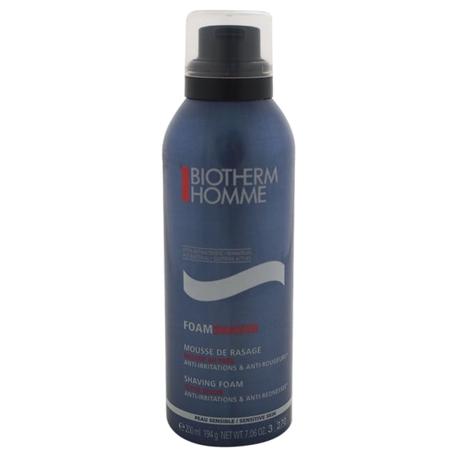 Homme Sensitive Skin Shaving Foam by Biotherm - 7.06 oz Shaving Foam