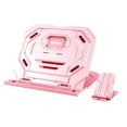 thumbnail image 1 of Laptop Stand Holder w/ 360 Degree Base Rotation & Ph Holder Pink, 1 of 6