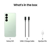 Samsung Galaxy S25 256GB US Version, Unlocked Android Smartphone with 50MP Camera, 8K Video, Long Battery, Mint