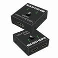 thumbnail image 2 of Commutateur HDMI 4K Répartiteur HDMI - Commutateur HDMI Bidirectionnel Mis à Jour 1 Entrée 2 Sorties Ou 2 en 1, 2 of 5
