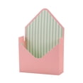 thumbnail image 1 of Valentine Day Bouquet Envelope Foldable Paper Material Thick Sturdy Reusable for Anniversary Wedding Birthday Gift Packaging, 1 of 4