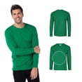 thumbnail image 3 of Playera Yazbek Peso Completo Cuello Redondo Manga Larga Jade Extra Grande 100% Algodón C0304, 3 of 3