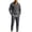 A Dark Gray, variant on Men's Sweatsuits Set 2 Piece Hoodie Outfit Jogging Tracksuits for Men Ndbuld Half-Zip Stand Collar Printed Sweatshirt With Drawstring Sweatpants Two-Piece Men's Casual Sports Set Khaki,M
