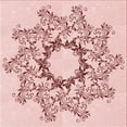 thumbnail image 1 of Ahgly Company Tapis d'Intérieur Lavable en Machine Carré Rouge Indien, 8 Pieds Carré, 1 of 7