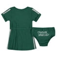 thumbnail image 2 of Girls Newborn & Infant Colosseum Green Michigan State Spartans Xur Dress and Bloomer Set, 2 of 2