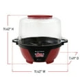 thumbnail image 4 of West Bend Stir Crazy Stirring Oil Popcorn Maker with Serving Bowl, 850W, 6 Quart, in Red (82505), 4 of 13
