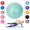 Mint Green, variant on Yoga Ball with Pump Exercise Stability Ball for Pilates Balance Core Strength Training Home Gym Fitness Workout (Mint Green)