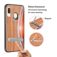 thumbnail image 3 of Labanema Samsung Galaxy A20e 2019 Case, Samsung Galaxy A20e 2019 Cover with Metal Kickstand, Natural Wood TPU Cover, Anti Scratch Case for Samsung Galaxy A20e 2019 (Moon), 3 of 7
