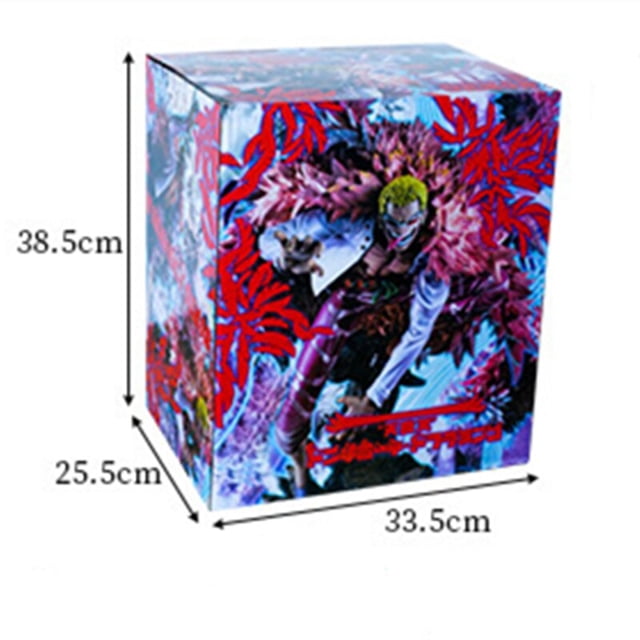Figura de acción del Anime One Piece Dressrosa donquijote Doflamingo GK, estatua de juego de PVC, modelo coleccionable, juguetes para niños, muñeca, regalos, 32CM Fivean unisex
