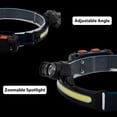 thumbnail image 4 of LELINTA LED Headlamp Flashlights For Adults, Hard Hat Light High-Performance Head Light For Outdoors, Camping, Running, Storm, Survival,1-2 PACK, 4 of 8