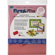 Grafix Printable Plastic Inkjet Transparent Shrink Film - Clear - 8.5 x ...
