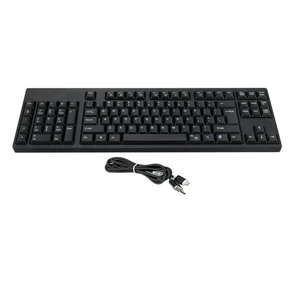 Wired Left Hand Ergonomic Keyboard Mechanical Gaming Keyboard Multimedia Southpaw Keyboard 109 Keys Dual USB HUB for PC Gamer