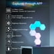 thumbnail image 5 of Yescom WiFi Smart LED Light Splicing 5 Blocks & Base Voice Control Home Valentine Decoration Gifts, 5 of 10