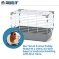 thumbnail image 3 of Prevue Pet Products Small Animal Tubby - Gray Base, Extra Small, 3 of 8