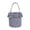 A, variant on Easter Gingham Fabric Picnic Basket Tote with Handles for Kids Egg Hunt Candy Storage and Blue Decorative Home Storage Multicolor
