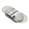 thumbnail image 2 of Unique Bargains 1 Pc 4 Grids Push-Pull Pill Case Detachable for Travel Gray, 2 of 6