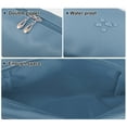 thumbnail image 3 of Unique Bargains Floral Makeup Bag Zipper Flower Cosmetic Pouch Blue, 3 of 7