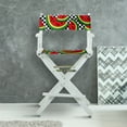 thumbnail image 3 of 24" Director's Chair White Frame-Watermelon Slices, 3 of 4