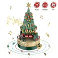 thumbnail image 4 of Caja de música del ladrillo del árbol de navidad, caja de música del árbol de navidad, música Bo del bloque hueco del árbol de navidad de DIY, 4 of 4