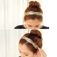 thumbnail image 2 of Leadrop Greek Headband Gold Leaf Branch Hair Hoop Crown Bridal Wedding Headpiece Greek Accessories, 2 of 9