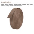 thumbnail image 4 of Uxcell Flat Nylon Webbing Strap for Backpack, Cargo Strap, High Strength and Durable Material for Various Uses Brown, 4 of 6