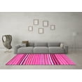 thumbnail image 3 of Ahgly Company Indoor Rectangle Oriental Pink Traditional Area Rugs, 8' x 10', 3 of 4