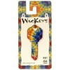 Key,Wackey Tie-Dye #66 Kw1 by HILLMAN FASTENER