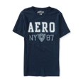 thumbnail image 1 of Aeropostale Hombres NY 87 Athletic Div. Camiseta gráfica, azul, talla extra pequeña Aeropostale Camiseta gráfica, 1 of 1