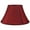 Burgundy, variant on Faux Silk Bell Lamp Shade, 8" Top, 16" Bottom, 10" Slant Gold