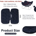 thumbnail image 3 of Outdoor Papasan Rocking Chair Cushion, Water Resistant Egg Chair Cushions replacement, Hanging Basket Swing Cushion 6.3in thick, Indoor Rocking Chair Seat Cushion, 3 of 6