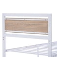 thumbnail image 6 of YOFE Twin Bed Frames for Kid Adult, Twin Platform Bed with Headboard and Footboard, Steel Slats, Twin Size Bed Frame No Box Spring Needed, Modern Bedroom Furniture, White, D1703, 6 of 12