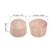 thumbnail image 2 of Wood Button Top Plugs 7/16 Inch Wood color Hardwood Furniture Plugs 9/25 Inch Height 100Pcs, 2 of 3
