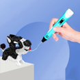 thumbnail image 3 of Unlock Your Creativity with the 3D Printing Pen - Includes 3D Pen, 3 PLA Filaments, Stencil Book & USB Charger!, 3 of 4