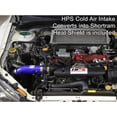 thumbnail image 4 of HPS Performance Blue Cold Air Intake Kit Compatible for 2008-2014 Subaru WRX STI 2.5L Turbo, 837-566BL, 4 of 5