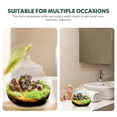 thumbnail image 4 of 1 Set Glass Terrarium Container Ecological Plant Bottle with Lid Random Style, 4 of 8