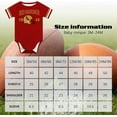 thumbnail image 5 of Newborn City Baby Girl Boy Clothes Unisex,Football Team Clothing Cotton Short Sleeve Apparel,Baby Bodysuits,Size:3-24 Months, 5 of 5
