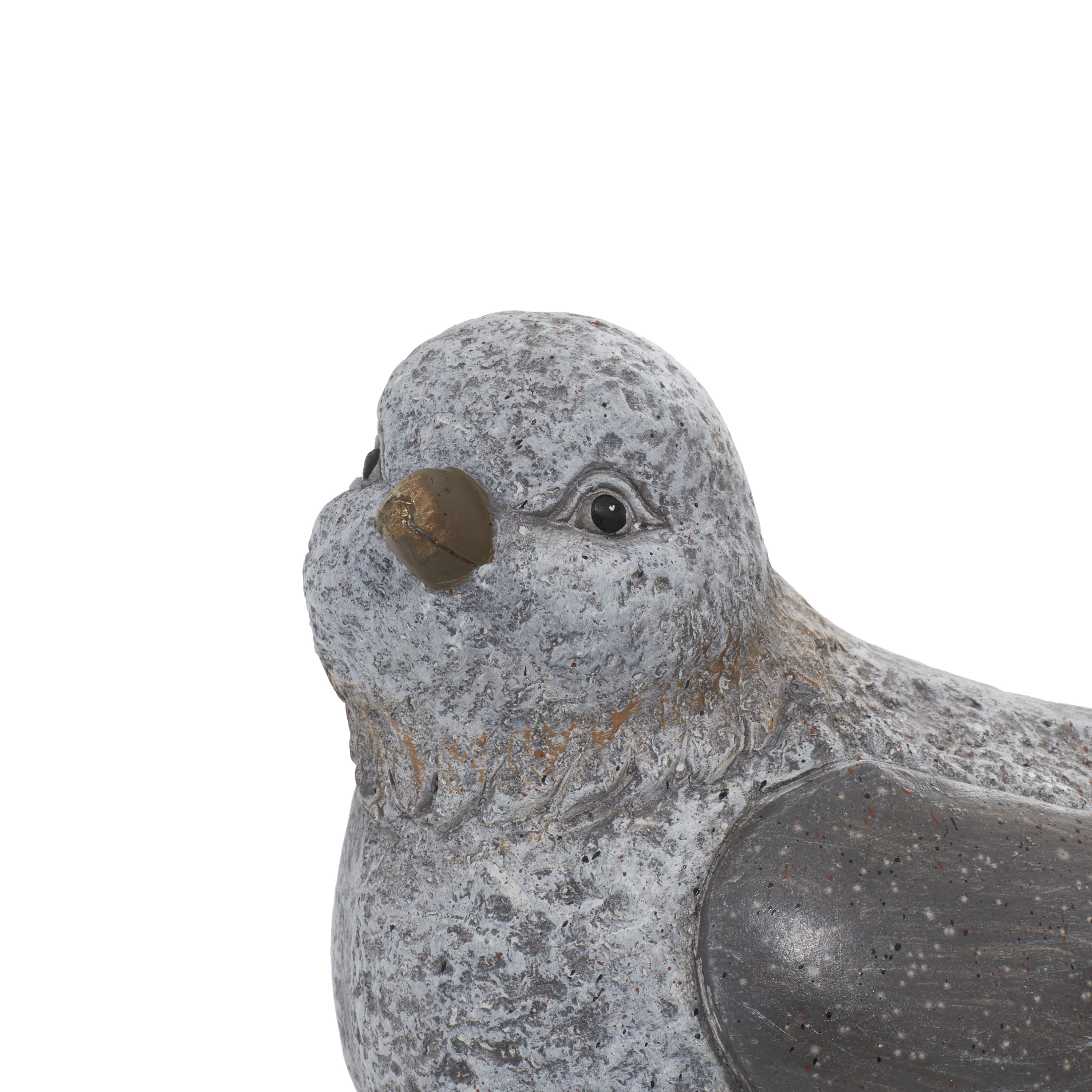 DecMode 10" Indoor Outdoor Bird Garden Sculpture (2 Pack)