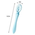 thumbnail image 6 of POINTERTECK 4 Pack Baby Silicone Soft Spoons, BPA Free First Stage Baby Infant Spoons, Soft Silicone Baby Spoons Training Spoon with 2 Cases, Best Infant Gift Set(Multi-color), 6 of 6
