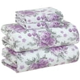 thumbnail image 1 of Juego de sábanas Bliss Casa, 100% franela de algodón, cama queen size, 1 of 9
