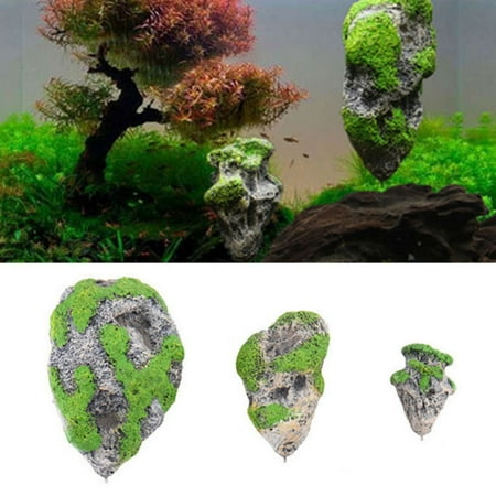 Artificial Floating Rock Aquarium Suspended Landscape Stone Pumice