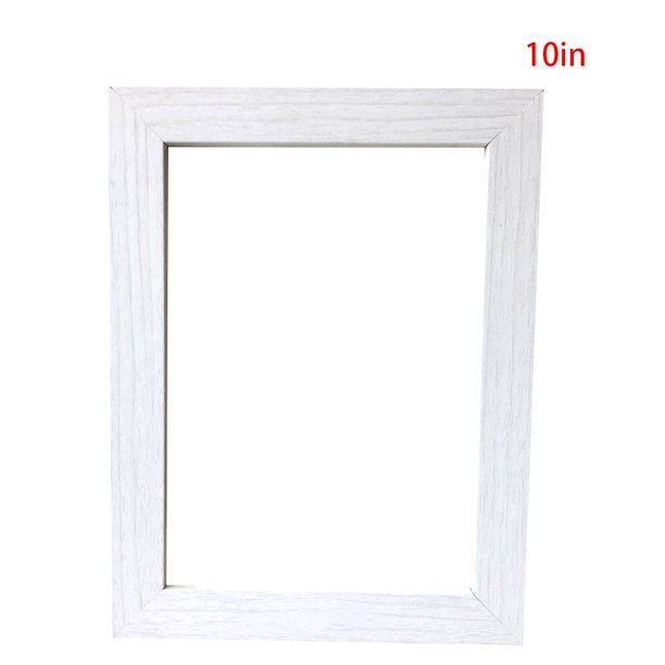Marco de pared de madera para sala de estar, dormitorio, pasillo, escena, foto, fotografía familiar, marco de almacenamiento A4 Methold HA001377-12