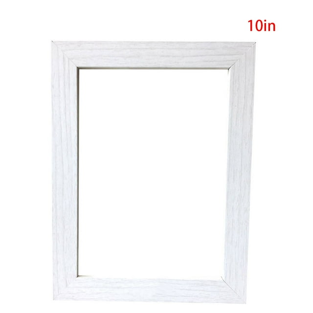 Marco de pared de madera para sala de estar, dormitorio, pasillo, escena, foto, fotografía familiar, marco de almacenamiento A4 Methold HA001377-12