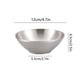 thumbnail image 3 of Tazón de acero inoxidable | Tazón grande para fideos ramen con doble aislamiento | Tazón plateado resistente para sopa de arroz de 355 ml | Apto para microondas | Tazón multiusos para mezclar,, 3 of 6