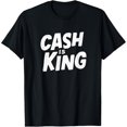 thumbnail image 2 of 100% Cotton Cash is King Graphic T-Shirt, 2 of 5